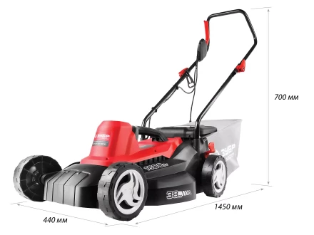 Газонокосилка электрическая ЗГКЭ-38-1600 серия МАСТЕР купить в Нефтеюганске