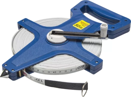 Мерная лента STAYER &quot;MASTER&quot; GEOMax, фиберглассовое полотно, 50м 3418-50 купить в Нефтеюганске