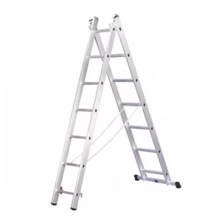 Лестница двухсекционная 2х 9 ступеней ЭНКОР 69697 купить в Нефтеюганске