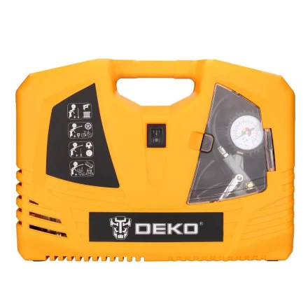 Компрессор безмасляный DEKO 180 с набором из 6 инструментов, 009-0100 купить в Нефтеюганске