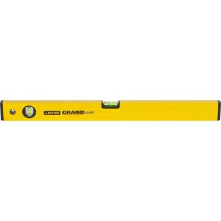Уровень STAYER &quot;PROFI&quot;, &quot;GRAND&quot; коробчатый особо усиленный, фрезерован базовая поверхность, 2 противоудар ампулы, 60см 3463-060_z02 купить в Нефтеюганске