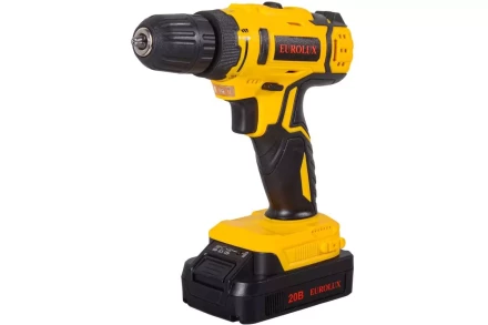 Дрель-шуруповерт Eurolux ДА-20/2Li 72/14/52 купить в Нефтеюганске