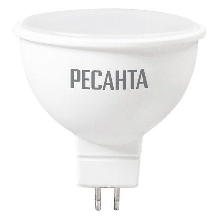Лампа светодиодная РЕСАНТА LL-R-MR16-7W-230-4K-GU5.3 76/1/24 купить в Нефтеюганске
