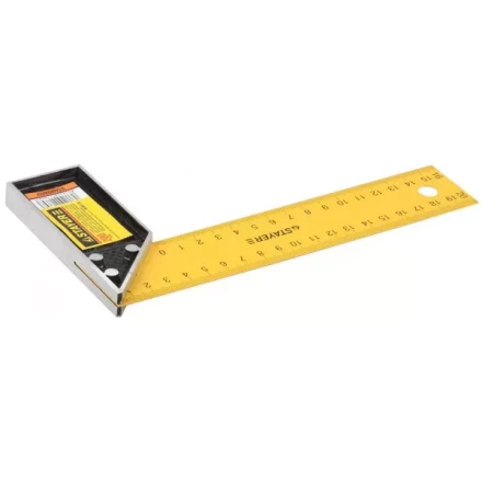 Угольник STAYER &quot;STANDARD&quot; столярный, стальное полотно, 200мм 34302-20 купить в Нефтеюганске