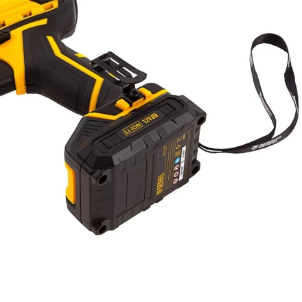 Дрель-шуруповерт аккумуляторная CDL-12-01CB, Li-Ion, 12 В, 1 акк.// Denzel 26104 купить в Нефтеюганске