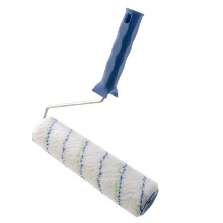 Валик "Водные краски", 250 мм, ворс 12 мм, D - 48 мм, D ручки - 6 мм, полиэстер Сибртех 80187 купить в Нефтеюганске