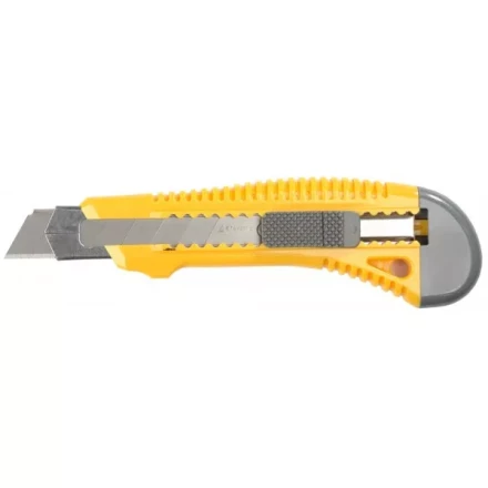 Нож STAYER &quot;STANDARD&quot; с выдвижным сегмент. лезвием, пластмасс. упроч.,18мм 0913 купить в Нефтеюганске