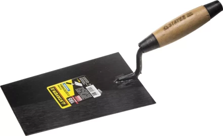 Кельма отделочника STAYER с деревянной усиленной ручкой КО 0821-1 купить в Нефтеюганске