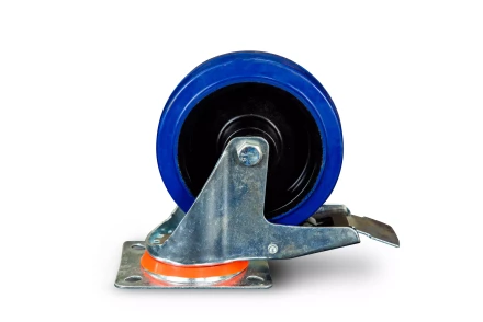 Колесо поворотное резина SRCLb 63 160 мм с тормозом (N) 1024209 купить в Нефтеюганске