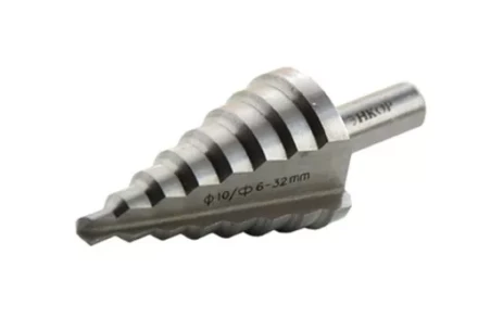 Сверло для металла ступенчатое Ф6-32 мм 8 ступеней ход 4,5 мм Энкор 21632 купить в Нефтеюганске