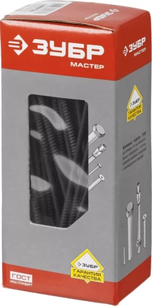 Саморезы фосфатированные с мелкой резьбой, гипсокартон-металл, ЗУБР 300011-48-152, PH2, 4,8 x 152 мм, 100 шт 300011-48-152 купить в Нефтеюганске