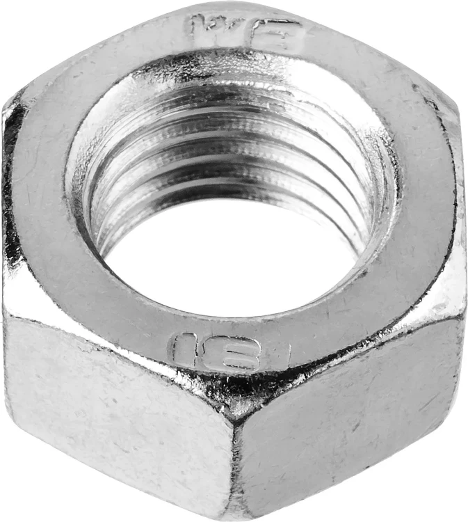 Гайка ГОСТ 5927-70, M10, 5 шт, кл. пр. 6, оцинкованная, ЗУБР 303556-10 купить в Нефтеюганске