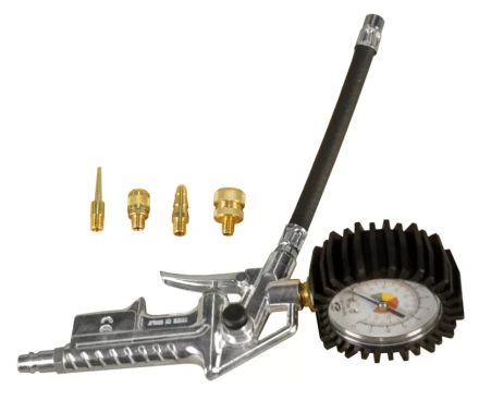 Пистолет для подкачки шин универсальный (4 насадки) 0704000601  Elitech купить в Нефтеюганске