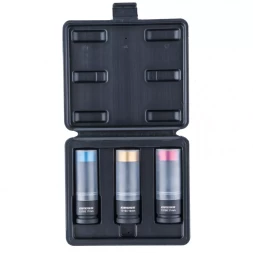 Набор головок ударных шестигранных для колесных дисков 17 19 21 мм 1/2&quot; 3 предмета Gross 13196