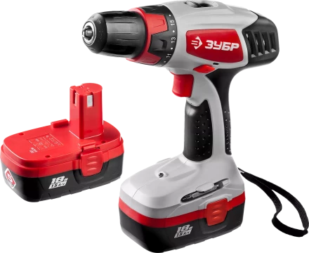 Дрель-шуруповерт 2 АКБ ЗДА-18-2 КИН серия МАСТЕР купить в Нефтеюганске