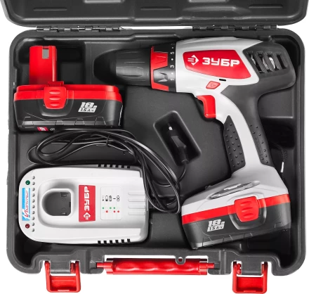 Дрель-шуруповерт 2 АКБ ЗДА-18-2 КИН серия МАСТЕР купить в Нефтеюганске