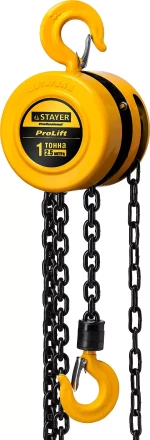 Таль цепная &quot;PROLift&quot; шестеренная, STAYER Profi 4308-1, 1т / 2,5м 4308-1_z01 купить в Нефтеюганске