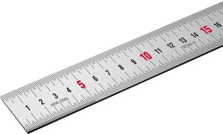 ЗУБР Про-15, длина 0.15 м, усиленная нержавеющая линейка, Профессионал (34280-015) купить в Нефтеюганске