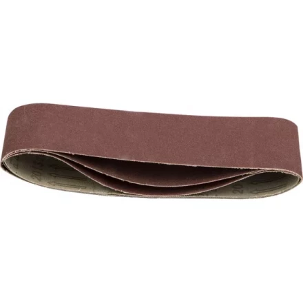 Лента STAYER &quot;MASTER&quot; шлифовальная универсальная бесконечная на тканевой основе, для ЛШМ, P180, 75х533мм, 3шт 35442-180 купить в Нефтеюганске