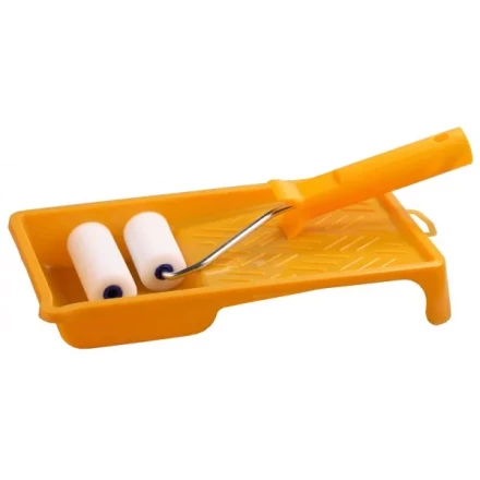 Набор STAYER Валик &quot;ПОРОЛОН&quot; МИНИ с ванночкой, 50мм 0544-05-07 купить в Нефтеюганске