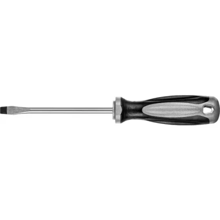 Отвертка MIRAX 25095-06-10, закаленный стержень, двухкомпонентная рукоятка, SL6x100мм 25095-06-10 купить в Нефтеюганске