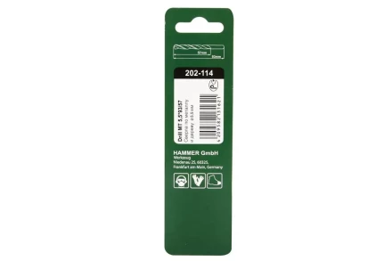 Сверло по металлу HAMMER Ф5.5х93мм (DR MT 5,5мм*93/57мм) купить в Нефтеюганске