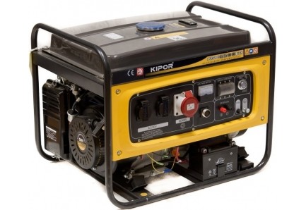 Электростанция бензиновая KIPOR KGE6500E3 купить в Нефтеюганске
