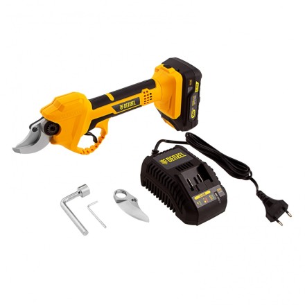 Секатор аккумуляторный Denzel CP-30 59435, 18В Li-Ion купить в Нефтеюганске