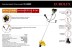 Триммер бензиновый Eurolux TR-3000T 70/2/25 купить в Нефтеюганске