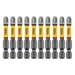Бита IMPACT, PZ3x50 мм, лазерная обработка шлица, сталь S2, 10 шт., Е 6,3 Denzel 11693