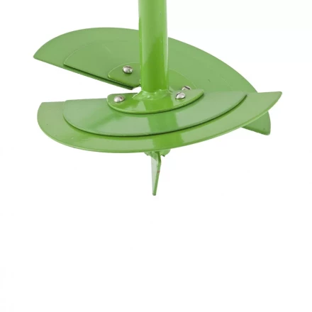 Бур садовый лопастной со сменными ножами, 2110 мм / 1110 мм , удлинитель, диаметр 150 мм, 200 мм, Россия, Сибртех 64399 купить в Нефтеюганске