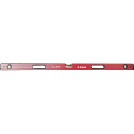 Уровень ЗУБР &quot;МАСТЕР&quot; &quot;УС - 5&quot; коробчатый усиленный, фрезерованный, 3 глазка, крашенный, с ручками, 120см 34585-120 купить в Нефтеюганске