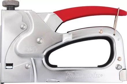 Степлер мебельный 4-функциональный тип скобы: 140 36 300 500 6-14 мм MATRIX MASTER 40901 купить в Нефтеюганске