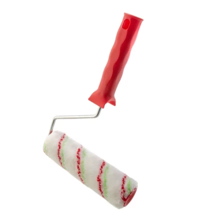 Валик "Эмали" , 180 мм, ворс 12 мм, D - 36 мм, D ручки - 6 мм, полиамид, полиакрил Сибртех 80200 купить в Нефтеюганске