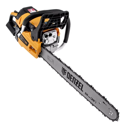 Пила цепная бензиновая Denzel DS-5820, шина 50 см, 58 см3, 3.6 л.с, шаг 0,325, паз 1,5 мм, 76 звеньев 95238 купить в Нефтеюганске