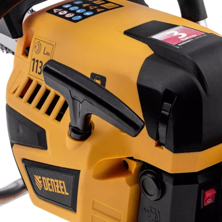 Пила цепная бензиновая Denzel DS-5820, шина 50 см, 58 см3, 3.6 л.с, шаг 0,325, паз 1,5 мм, 76 звеньев 95238 купить в Нефтеюганске