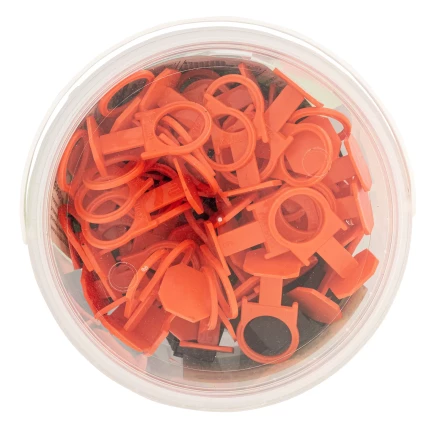 Комплект зажим + клин для системы выравнивания плитки СВП Кольцо, 50/50 шт. в ведре Сибртех 88112 купить в Нефтеюганске