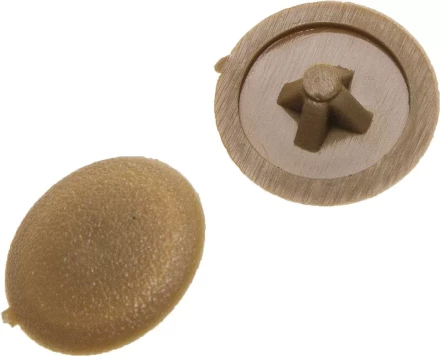 Заглушка декоративная ЗУБР под шуруп, цвет бук, шлиц №2, ТФ6, 40шт 4-308156-2 купить в Нефтеюганске