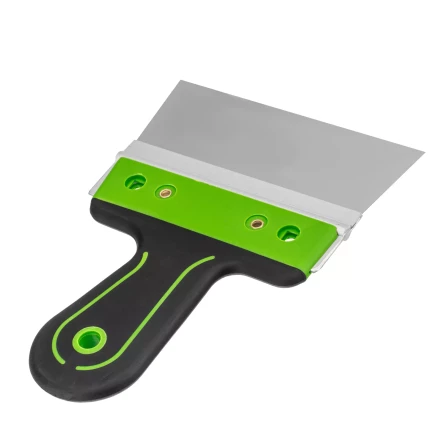 Шпатель фасадный Сибртех, нержавеющая сталь 420S45, 150 мм, 2-компонентная ручка, 85590 купить в Нефтеюганске