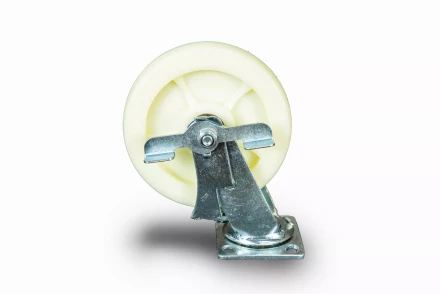 Колесо большегрузное поворотное SCdnb 80 200 мм полипропиленовое с тормозом 1024225 купить в Нефтеюганске