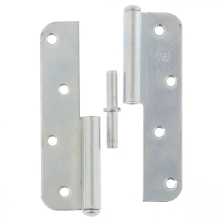 Петля накладная ПН1-130 правая цинк 4штуки Металлист Россия 91556 купить в Нефтеюганске