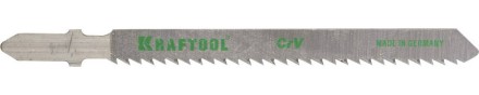 Полотна KRAFTOOL, T101BR, для эл/лобзика, Cr-V, по дереву, фанере, ламинату, обратный рез, EU-хвост., шаг 2,5мм, 75мм, 5шт 159516-2.5-S5 купить в Нефтеюганске