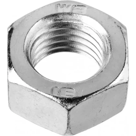 Гайка ГОСТ 5927-70, M20, 1 шт, кл. пр. 6, оцинкованная, ЗУБР 303556-20 купить в Нефтеюганске