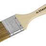 Кисть плоская STAYER "LASUR-STANDARD", смешанная (натуральная и искусственная) щетина, деревянная ручка, 50мм 01031-50 купить в Нефтеюганске