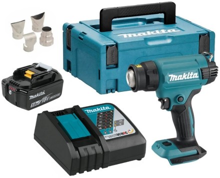 Аккумуляторный тепловой пистолет (фен) Makita DHG181RT1J купить в Нефтеюганске