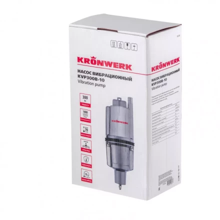 Вибрационный насос Kronwerk KVP300B-10 нижний забор 97239 купить в Нефтеюганске
