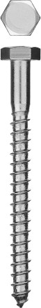 Шурупы ЗУБР &quot;МАСТЕР&quot; с шестигранной головкой, оцинкованные, 6x80мм, 70шт 4-300451-06-080 купить в Нефтеюганске