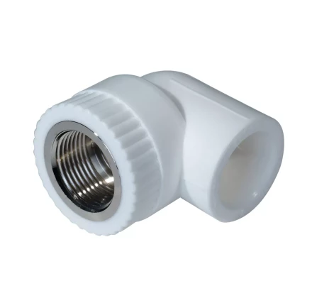 Уголок комб. PP-R ВР 20мм х 1/2 белый (50/150) 45378 купить в Нефтеюганске