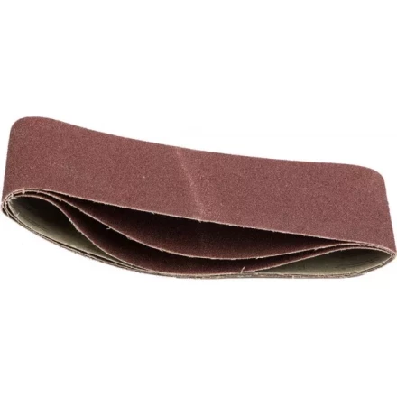 Лента STAYER &quot;MASTER&quot; шлифовальная универсальная бесконечная на тканевой основе, для ЛШМ, P60, 100х610мм, 3шт 35443-060 купить в Нефтеюганске