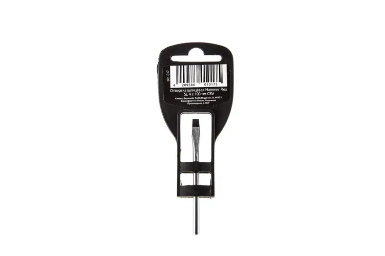 Отвертка HAMMER 601-017 SL-4x100мм купить в Нефтеюганске